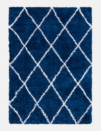 Fantasy Trellis - Blue Cream rug from The Mattress Store Ireland