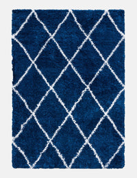 Fantasy Trellis - Blue Cream rug from The Mattress Store Ireland