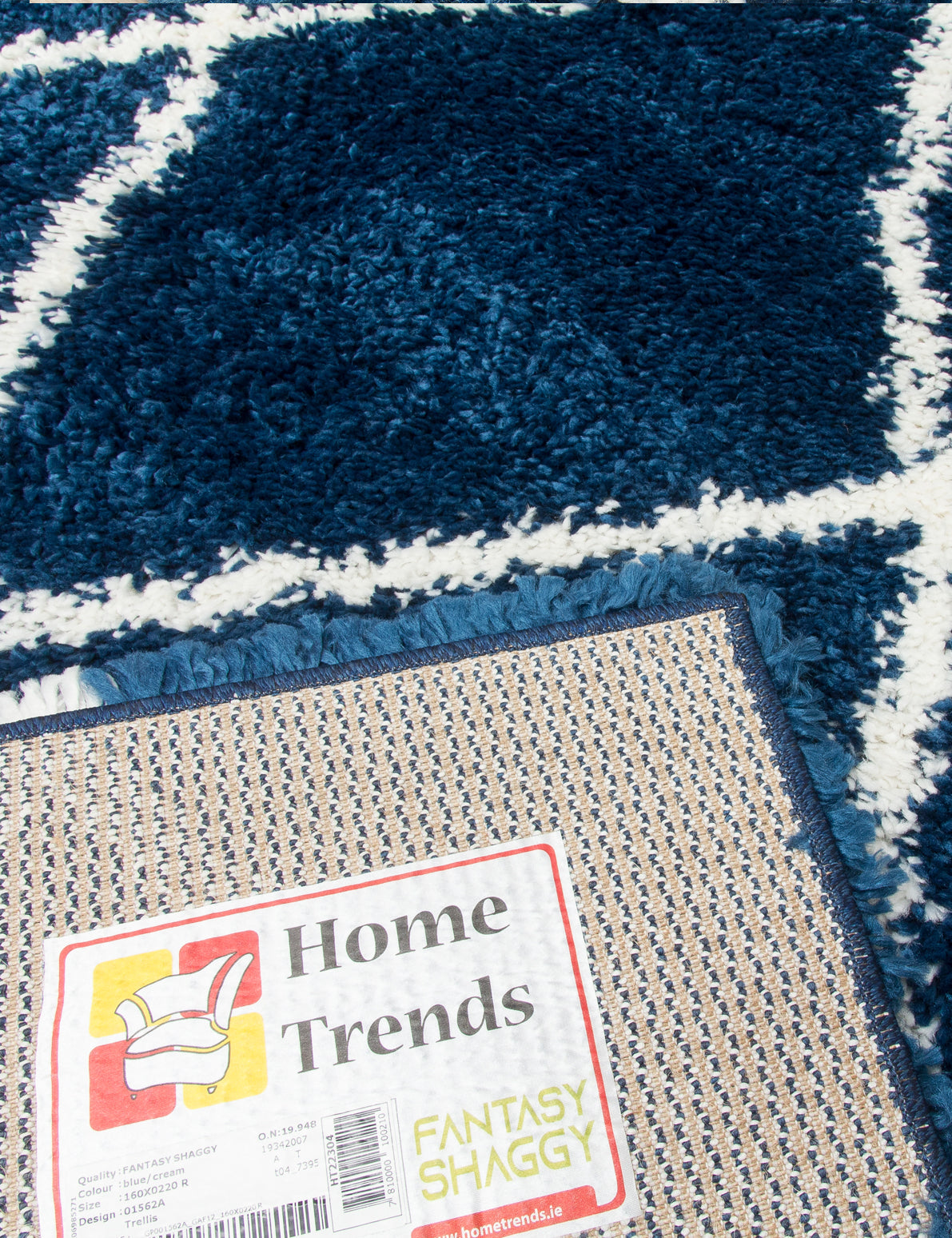 Fantasy Trellis - Blue Cream rug, photo 4