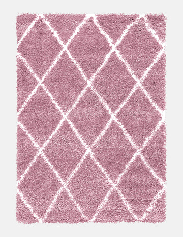 Fantasy Trellis - Pink / Cream rug from The Mattress Store Ireland