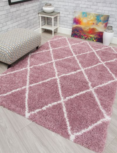 Fantasy Trellis - Pink / Cream