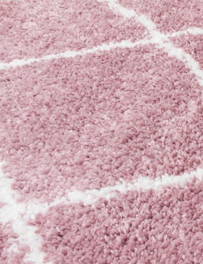 Fantasy Trellis - Pink / Cream