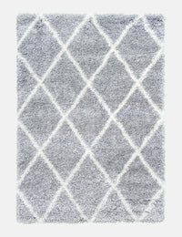 Fantasy Trellis - Light Grey / Cream rug from The Mattress Store Ireland