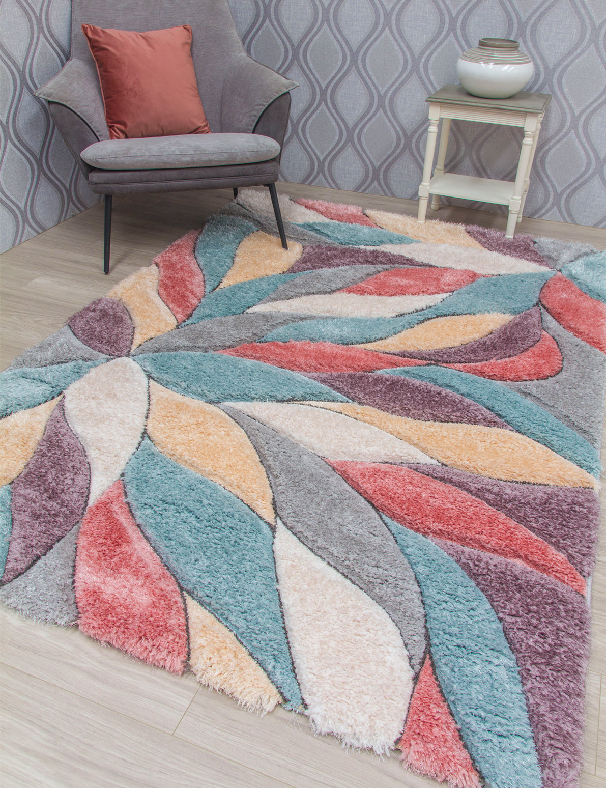 Passion Bloom rug from The Mattress Store Ireland