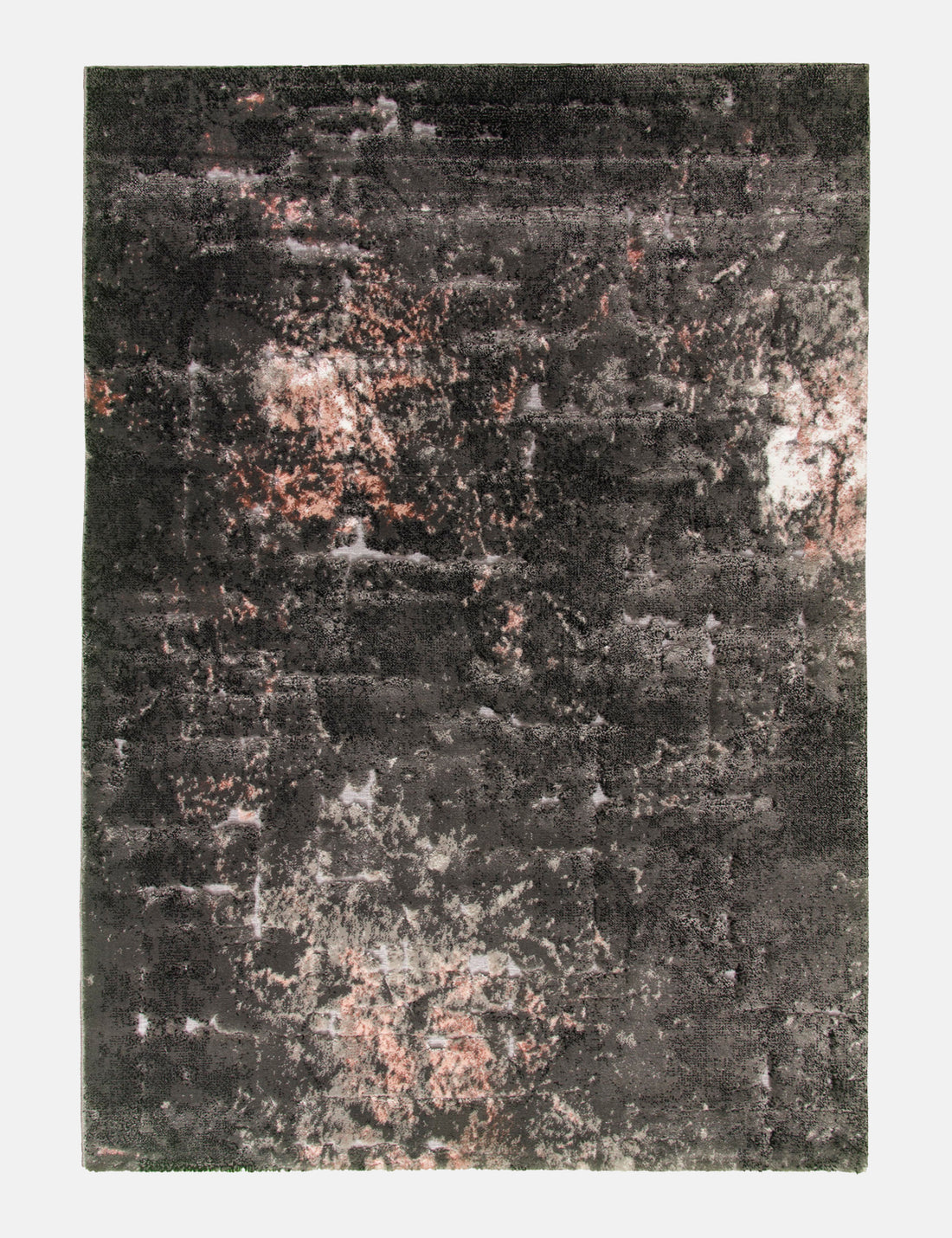 Bellini Mirage - Dark Grey / Pink rug from The Mattress Store Ireland