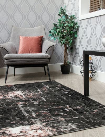 Bellini Mirage - Dark Grey / Pink