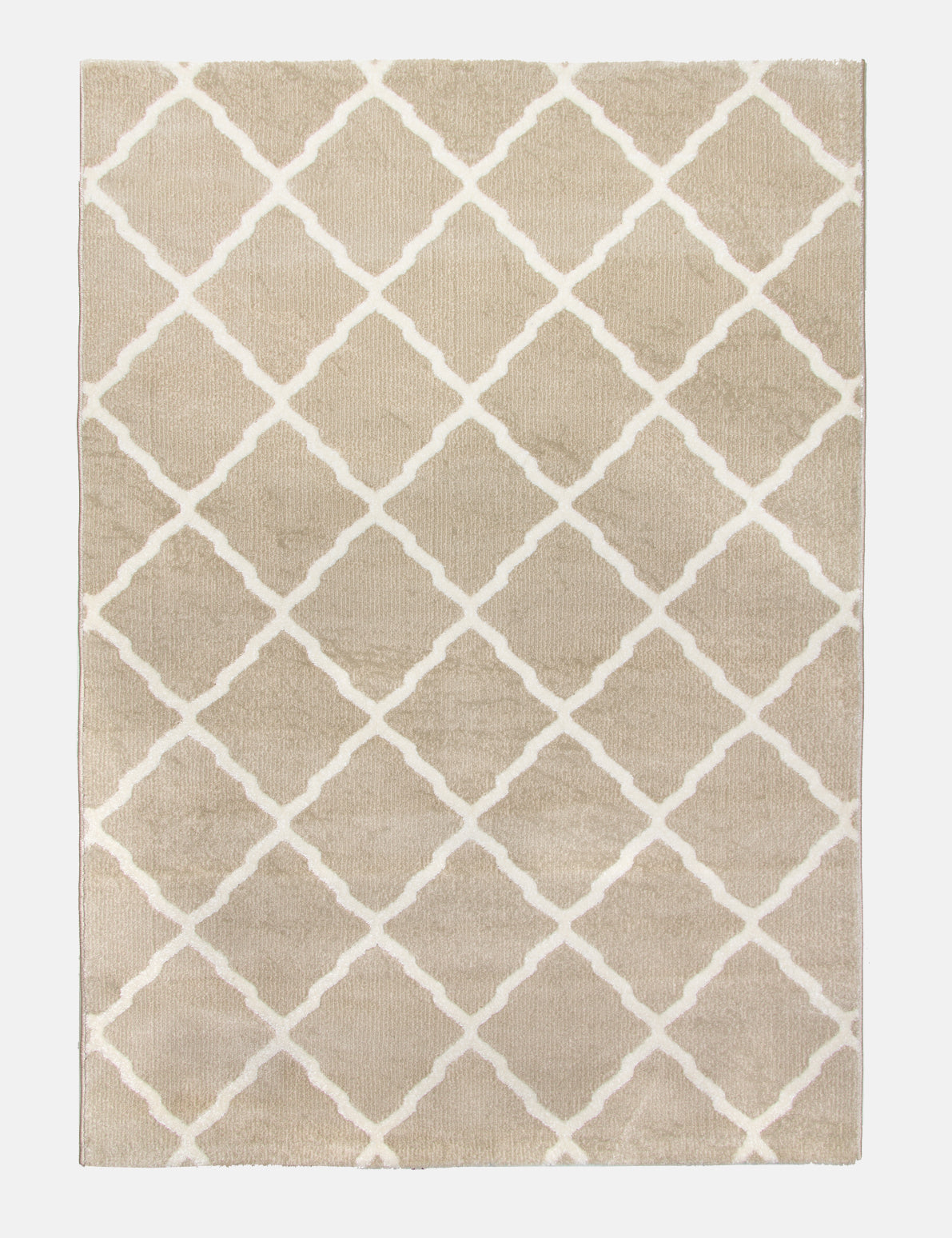 Toscana Lattice - Beige rug from The Mattress Store Ireland