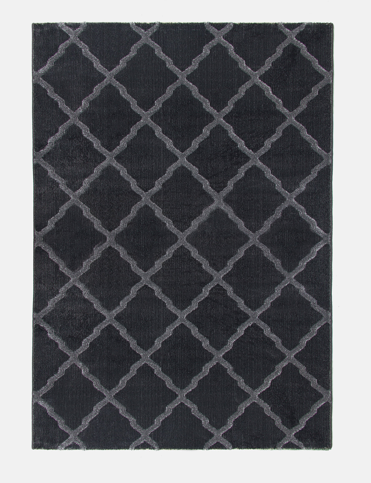 Toscana Lattice - Dark Grey rug from The Mattress Store Ireland