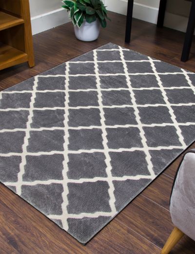 Toscana Lattice - Medium Grey