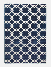 Toscana Quattro - Blue rug from The Mattress Store Ireland