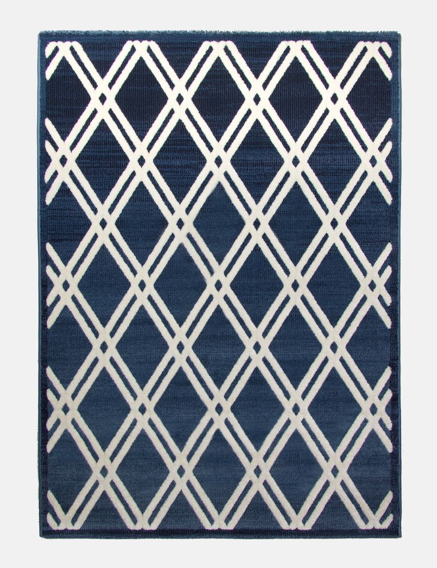Toscana Trellis - Blue rug from The Mattress Store Ireland