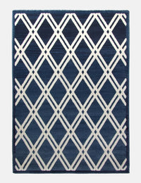 Toscana Trellis - Blue rug from The Mattress Store Ireland