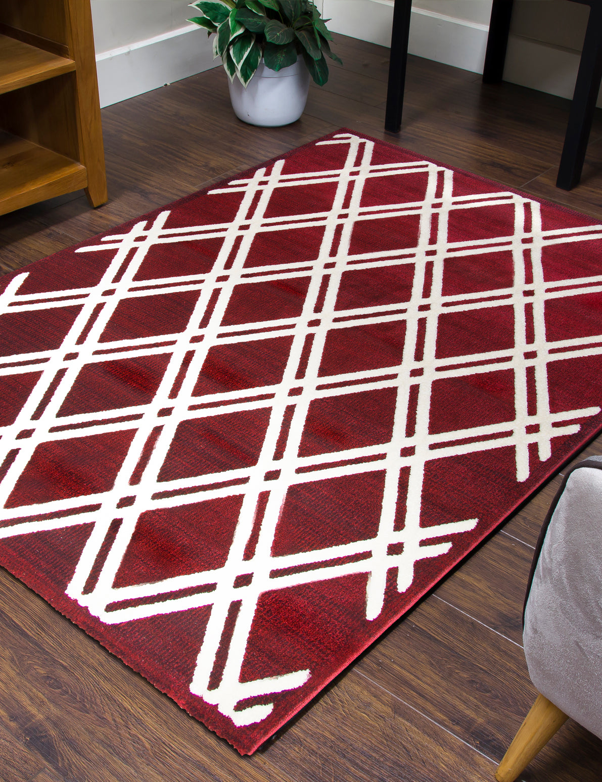 Toscana Trellis - Red rug, photo 2