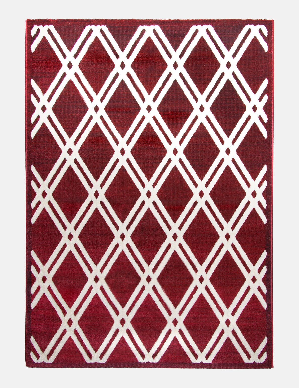 Toscana Trellis - Red rug from The Mattress Store Ireland