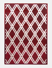 Toscana Trellis - Red rug from The Mattress Store Ireland