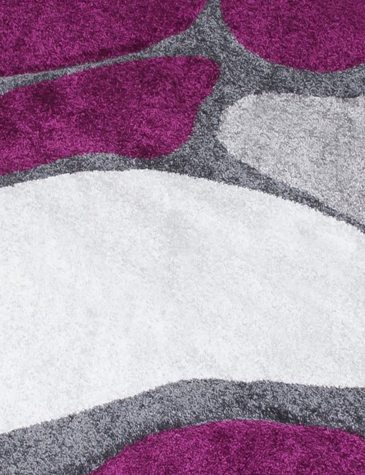 Tempo Pebbles - Purple rug, 160 x 220 cm size