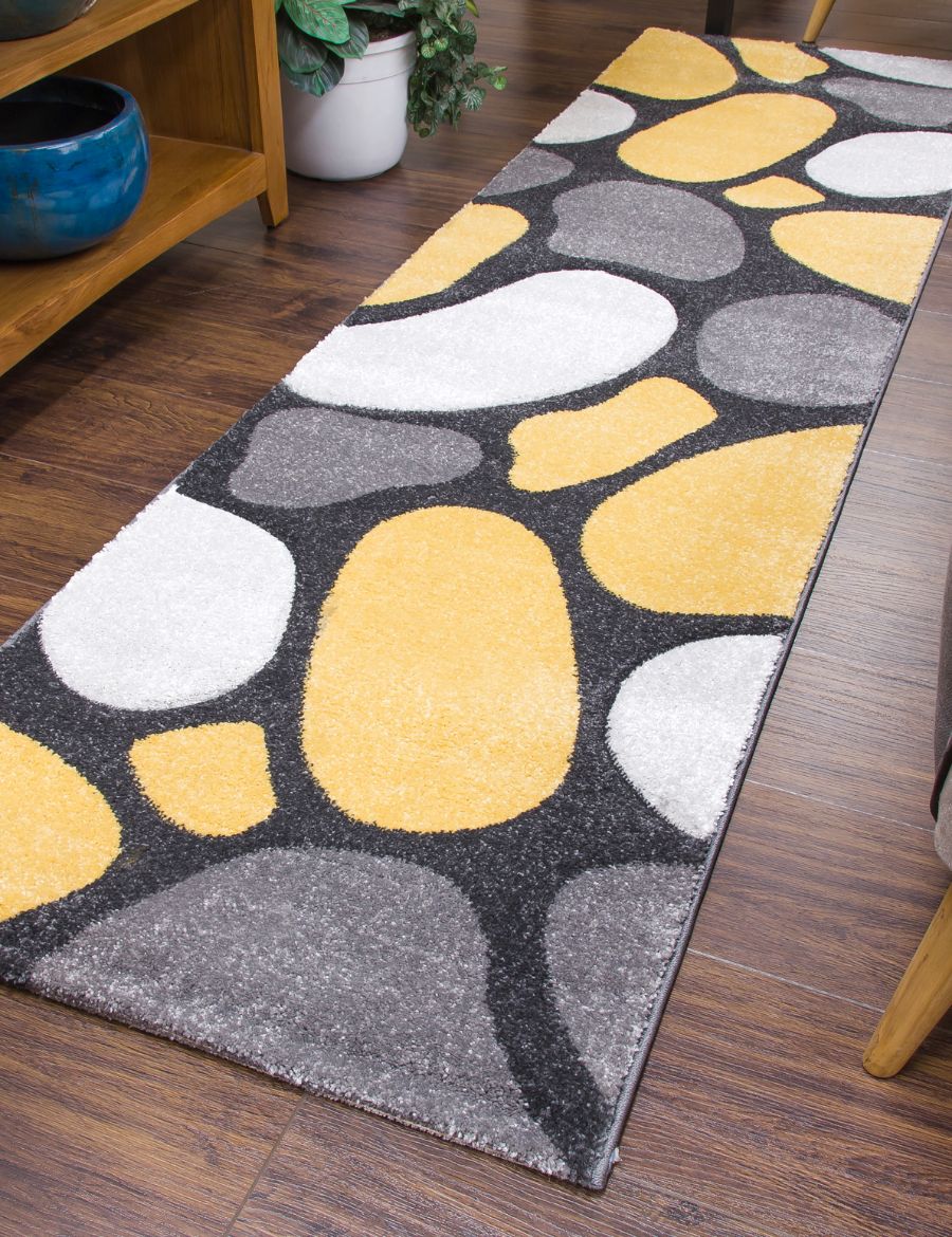 Tempo Pebbles - Grey / Yellow
