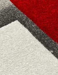 Tempo Squares - Black / Red rug, photo 3
