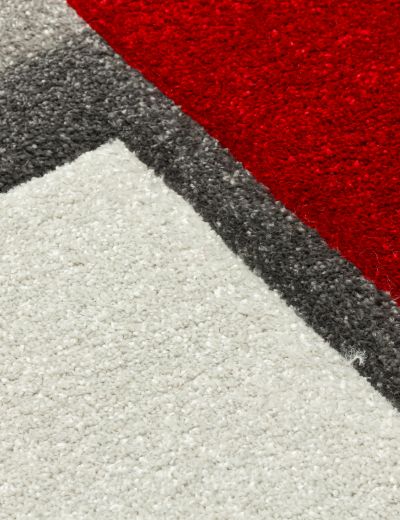 Tempo Squares - Black / Red