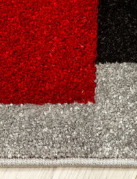 Tempo Squares - Black / Red
