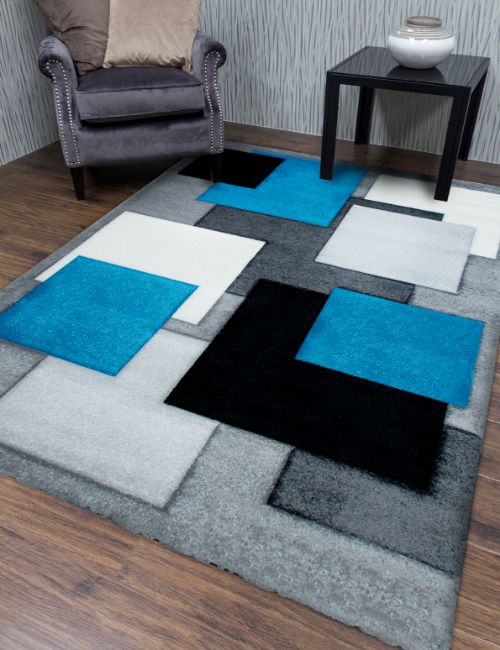 Tempo Squares - Teal