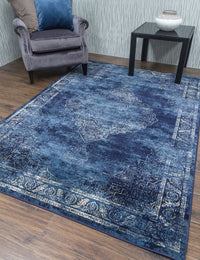 Vintage Classic - Navy rug from The Mattress Store Ireland
