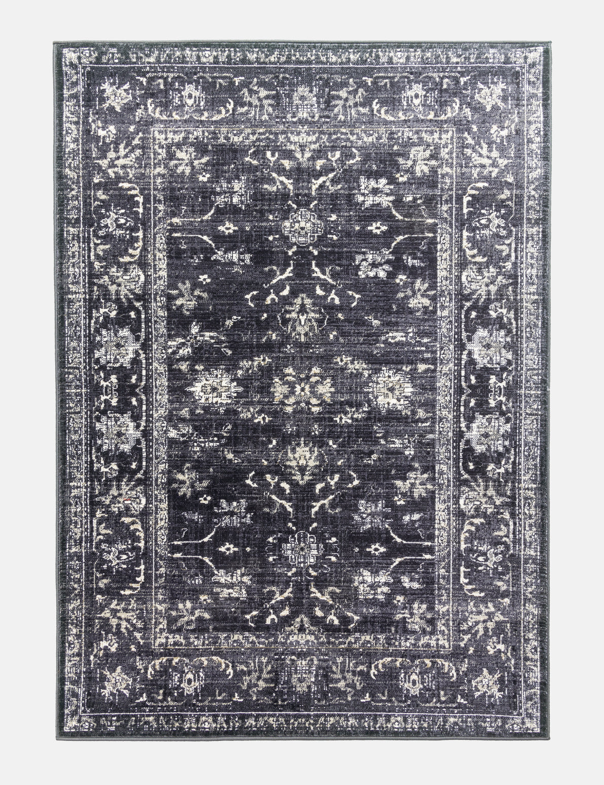 Vintage Timeless - Charcoal rug from The Mattress Store Ireland