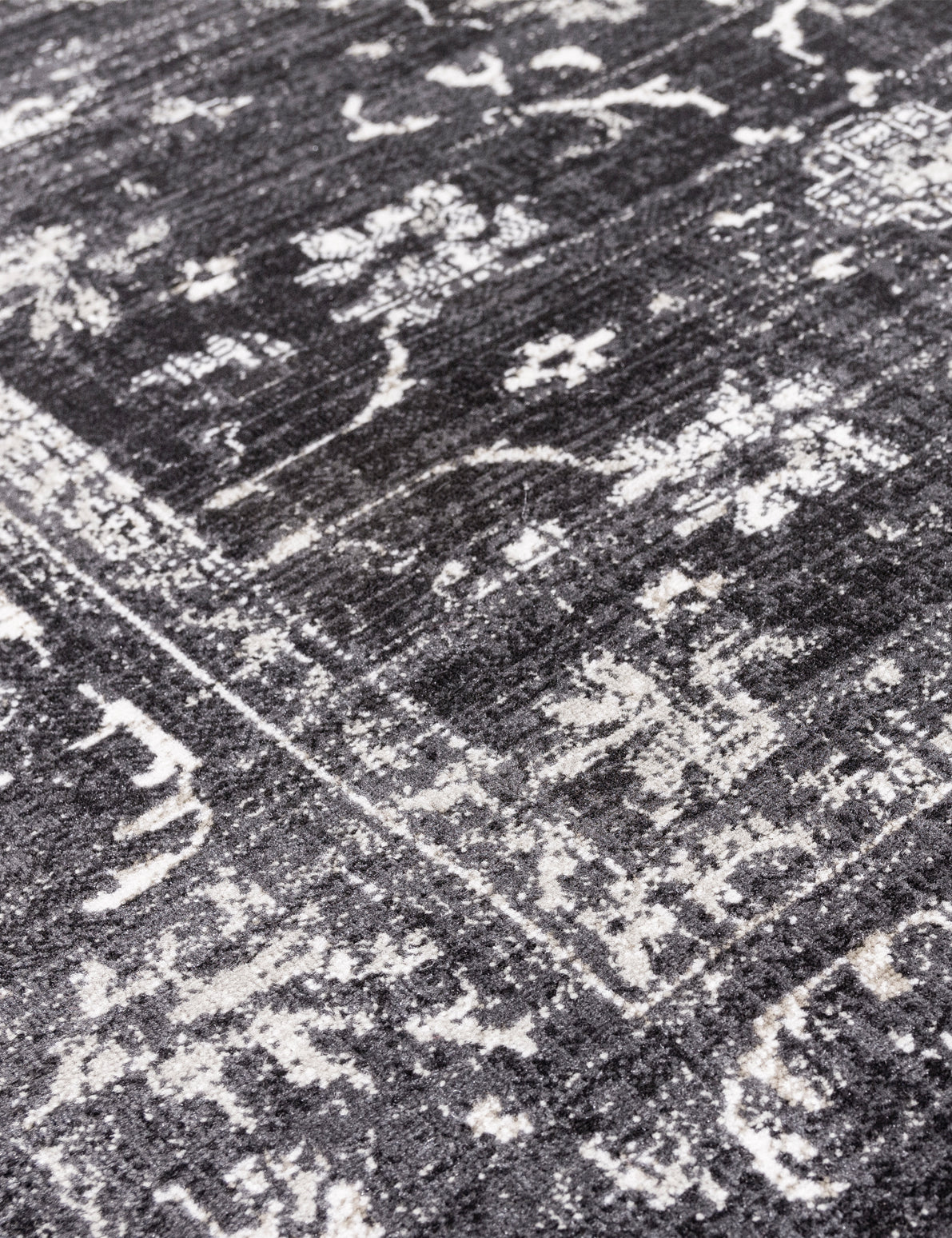 Vintage Timeless - Charcoal rug, 200 x 300 cm size