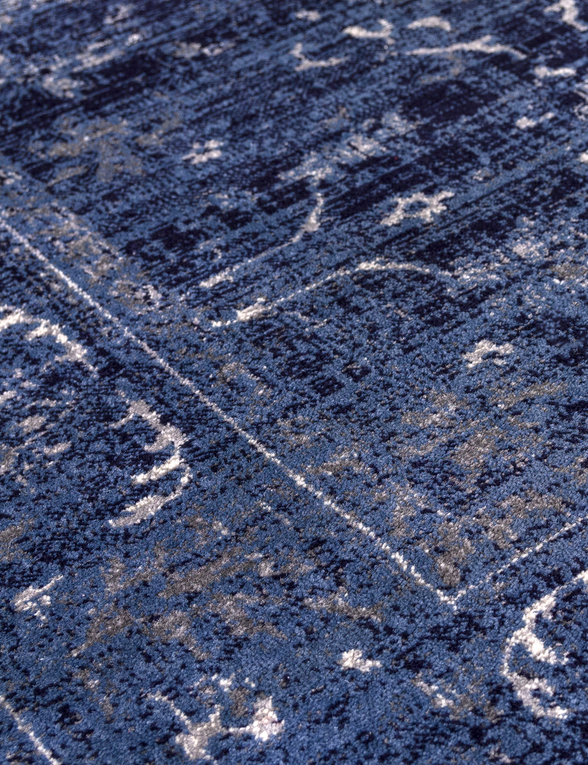Vintage Timeless - Navy rug, 160 x 220 cm size