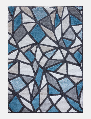 Alessia Loka - Blue rug from The Mattress Store Ireland