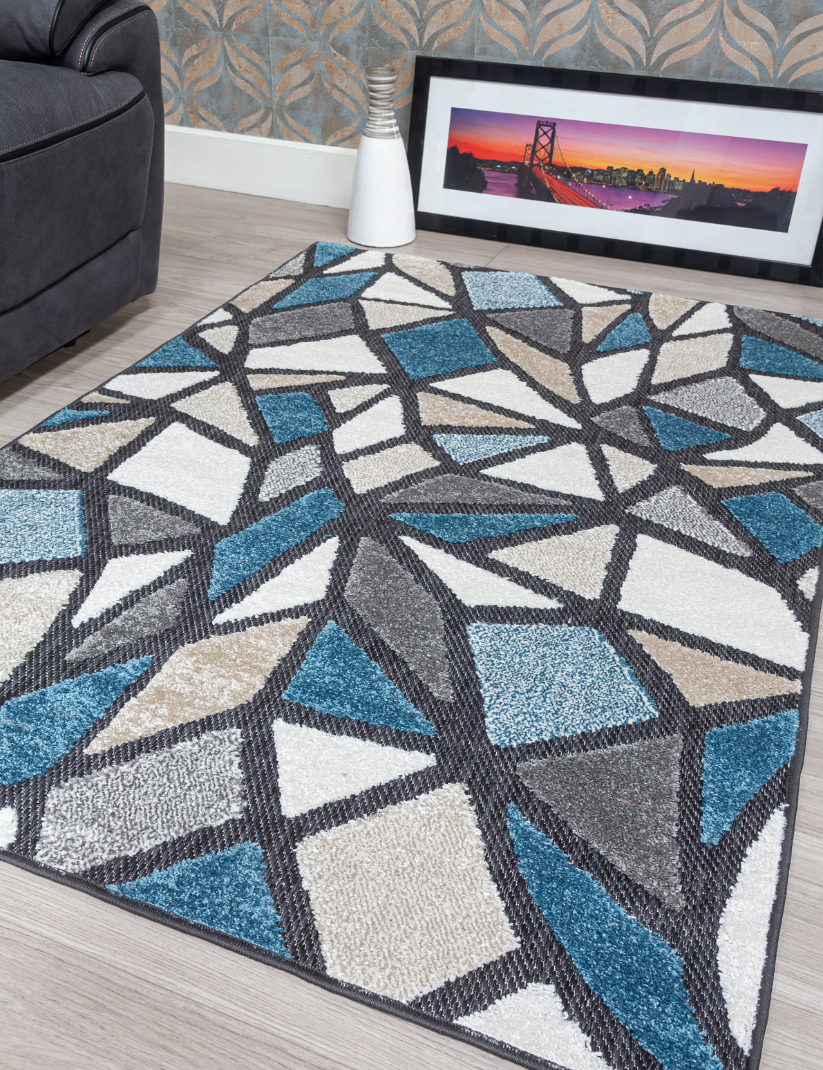 Alessia Loka - Blue rug, photo 12