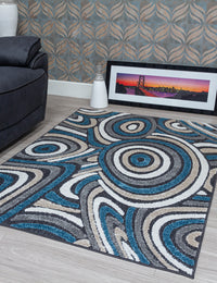 Alessia Oasis - Blue rug, photo 7