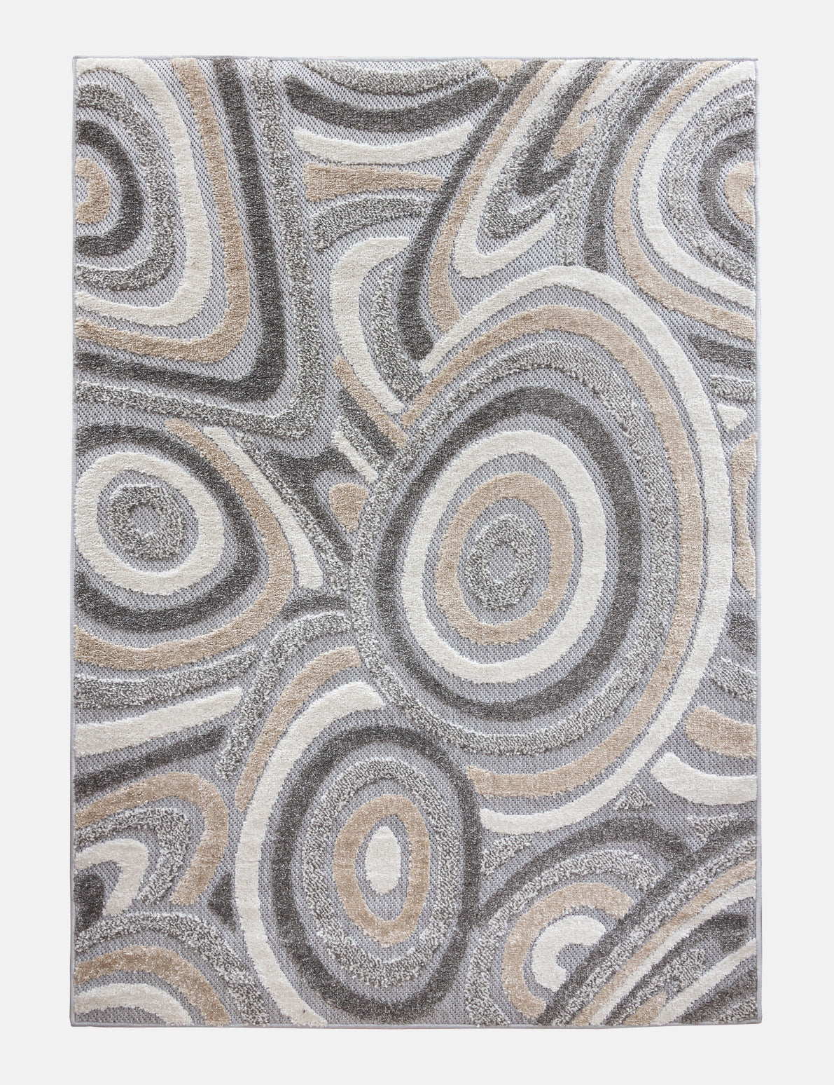 Alessia Oasis - Grey rug from The Mattress Store Ireland