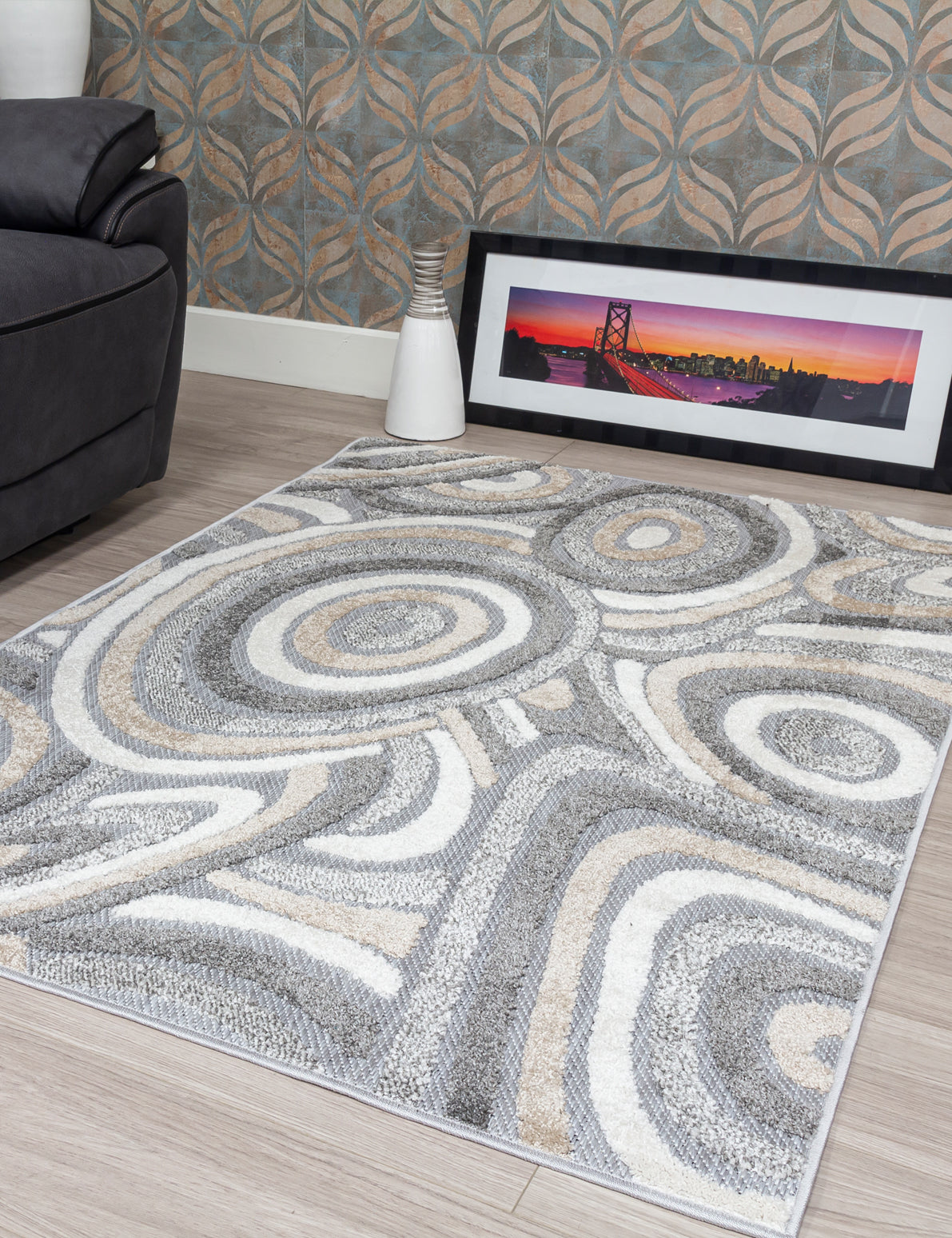 Alessia Oasis - Grey rug, photo 7