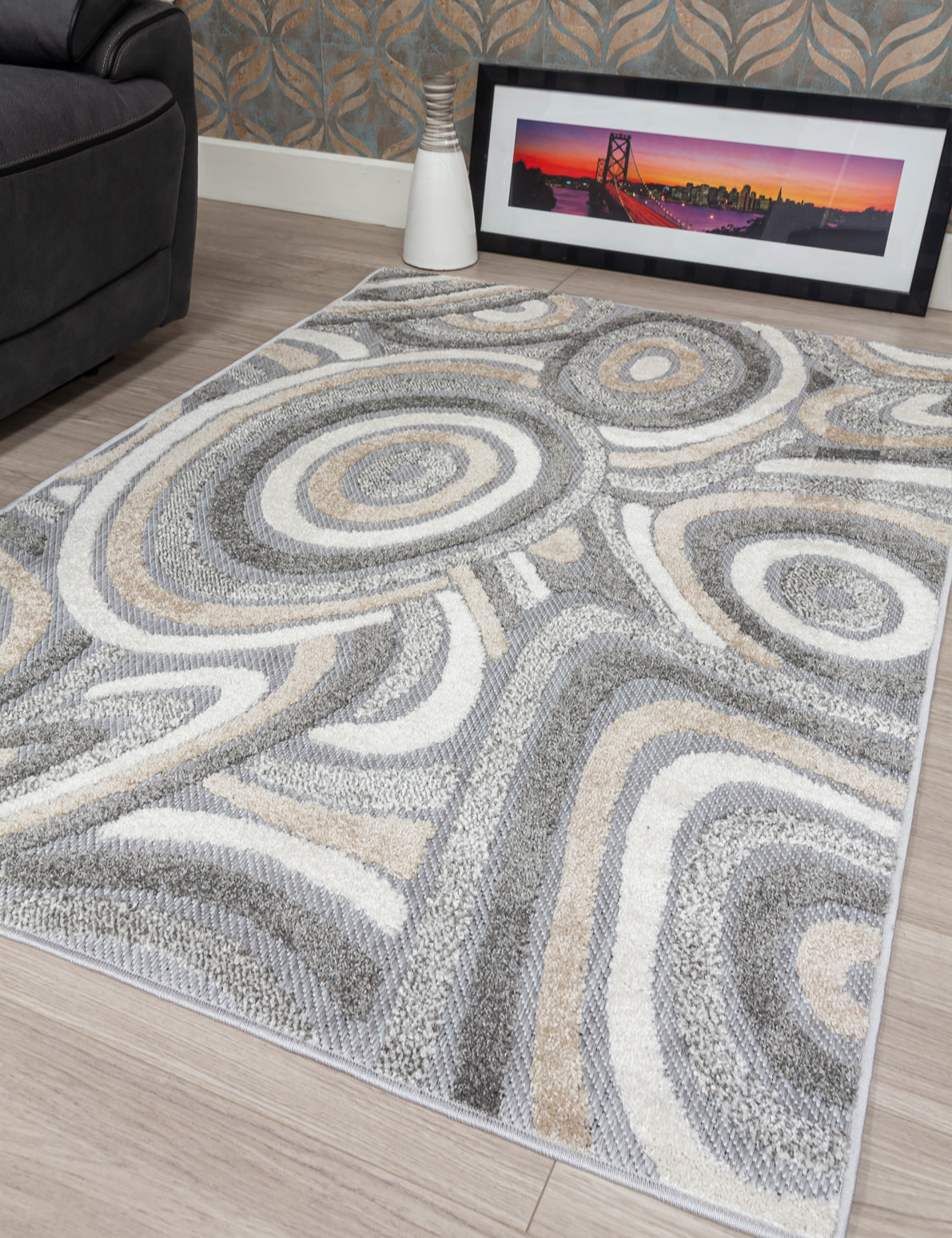 Alessia Oasis - Grey rug, photo 8
