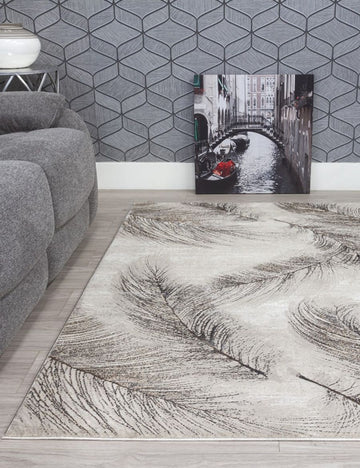 Boutique Plumes - Beige rug from The Mattress Store Ireland