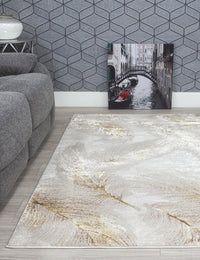 Boutique Plumes - Ochre rug, photo 3