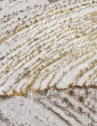 Boutique Plumes - Ochre rug, 80 x 150 cm size