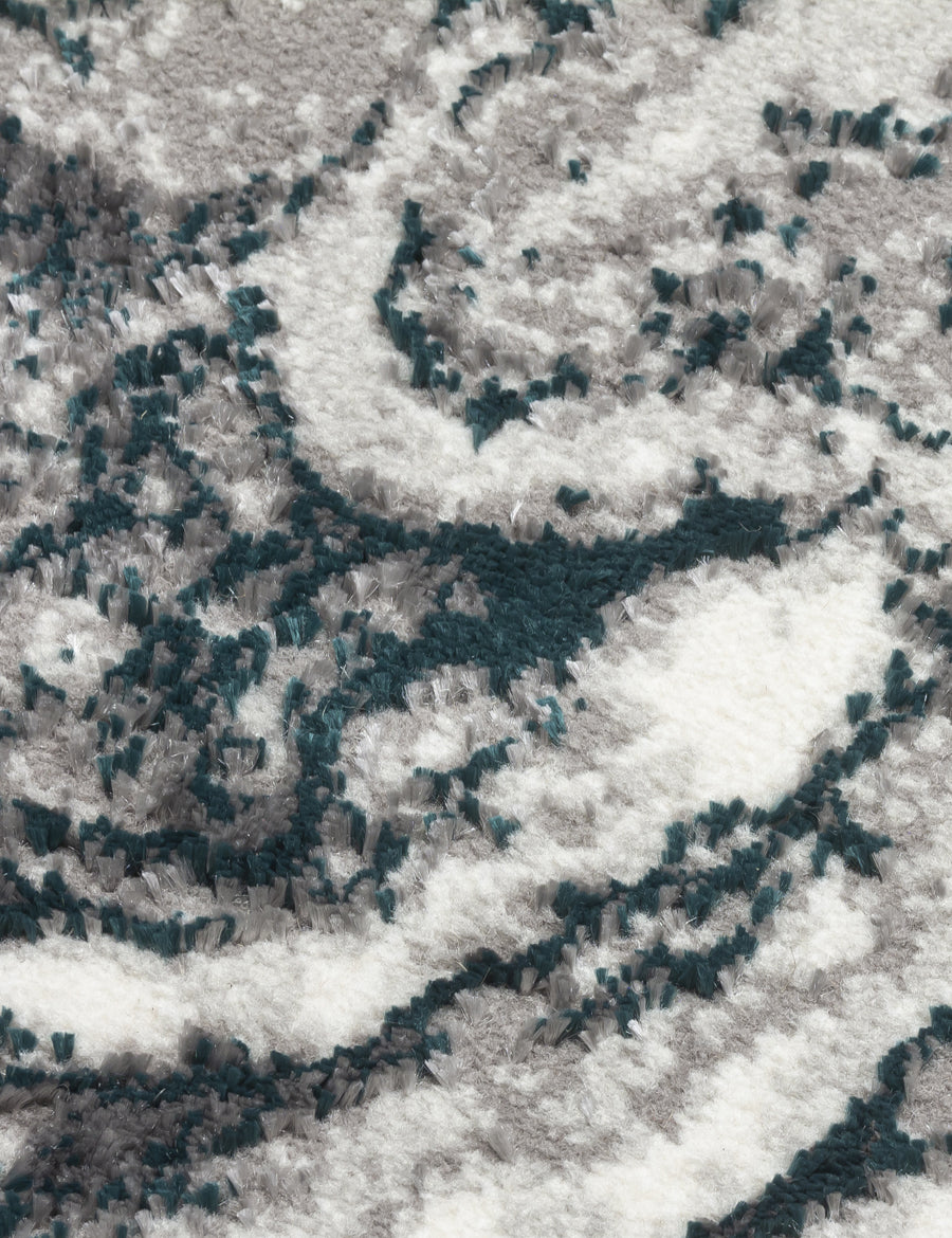 Boutique Vivid - Green rug, 80 x 150 cm size