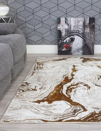 Boutique Vivid - Ochre rug, 120 x 170 cm size
