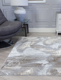 Boutique Plumes - Grey rug, photo 4