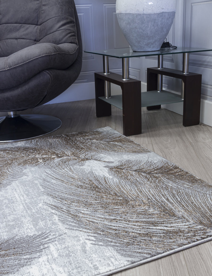 Boutique Plumes - Grey rug, photo 6