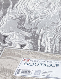 Boutique Vivid - Grey rug, 160 x 220 cm size