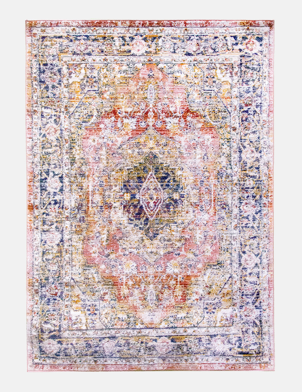 Boho Medallion - Pink rug from The Mattress Store Ireland