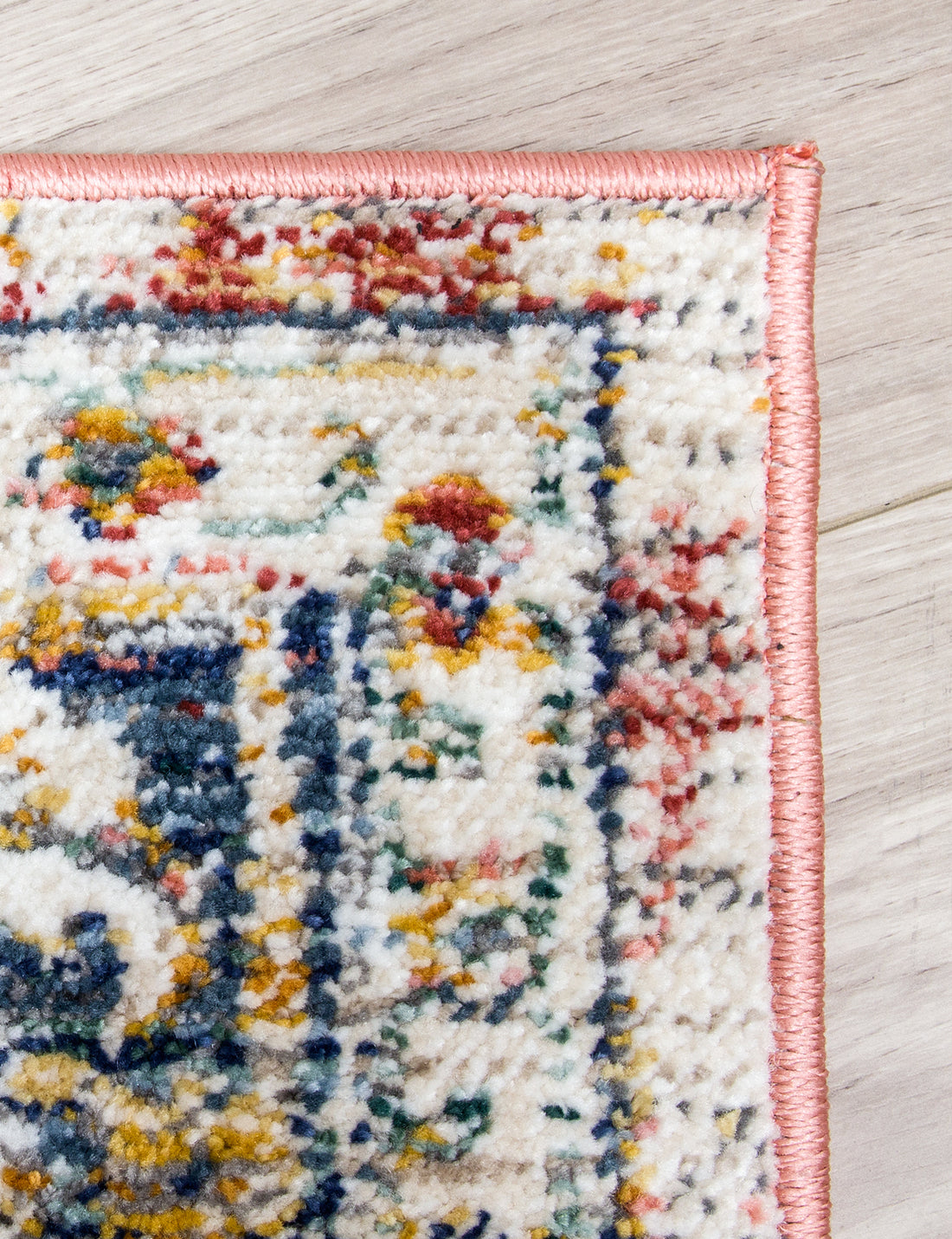 Boho Medallion - Pink rug, 80 x 150 cm size