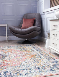 Boho Medallion - Pink rug, 200 x 300 cm size