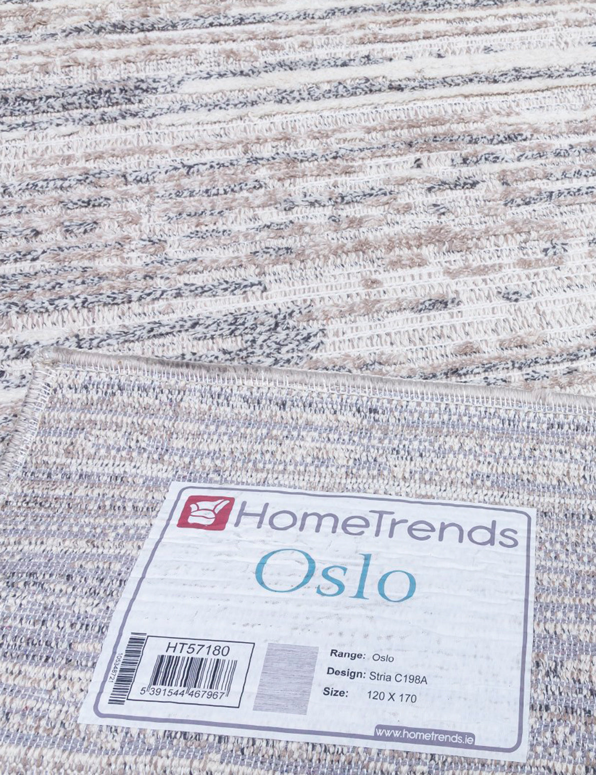Oslo Stria rug, 200 x 300 cm size