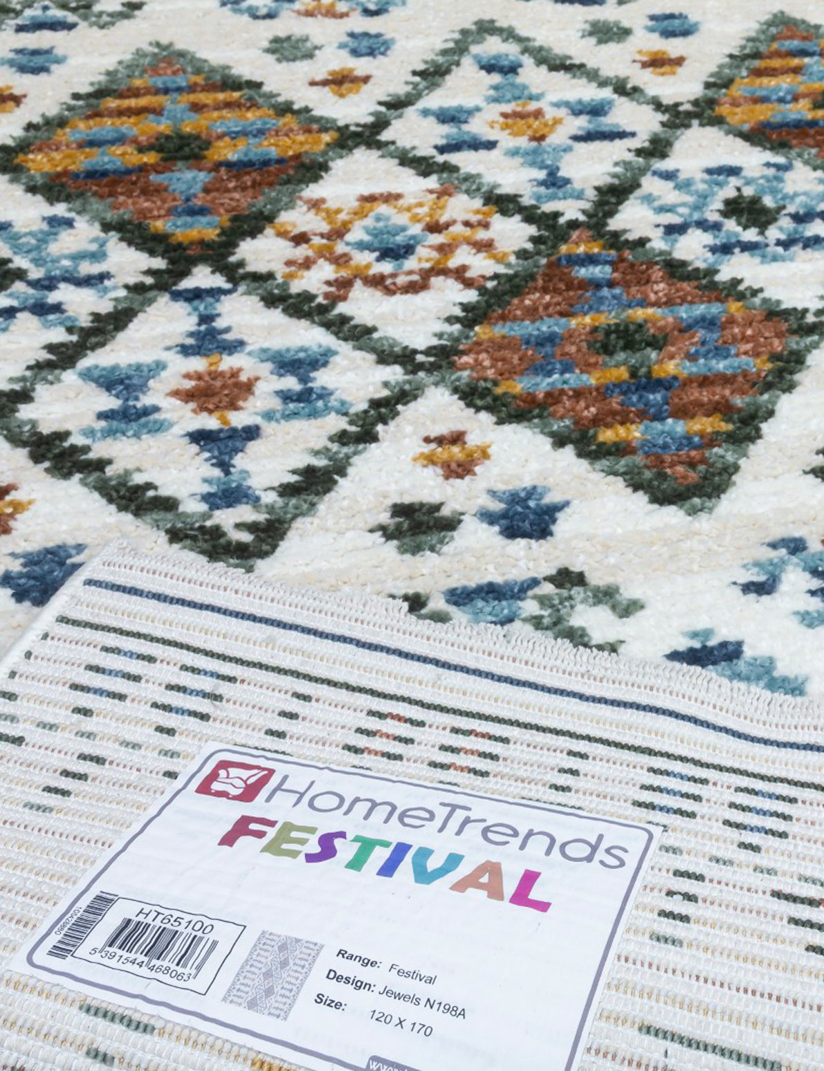 Festival Jewel rug, 200 x 290 cm size