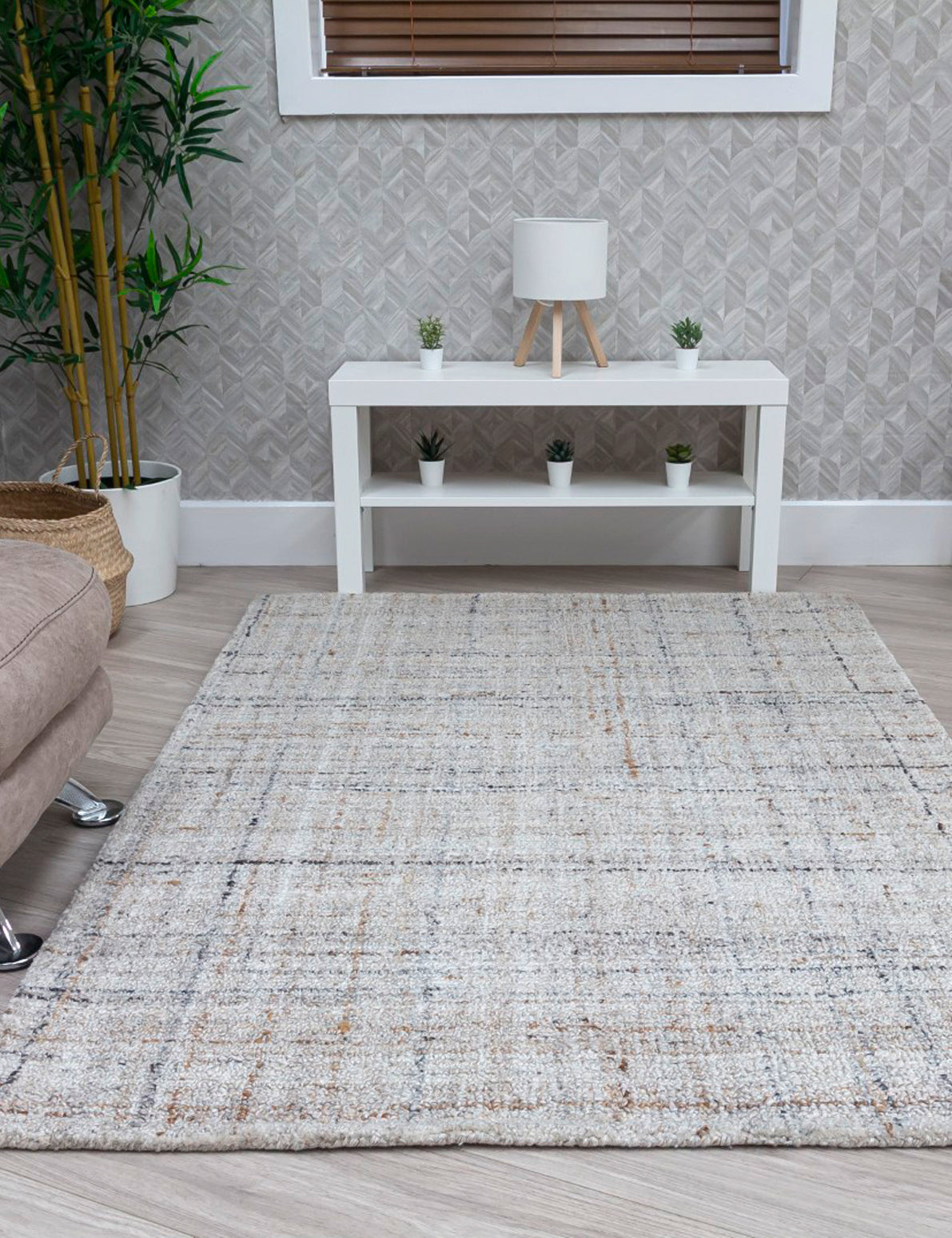 Lira Ivory Copper rug, 120 x 170 cm size