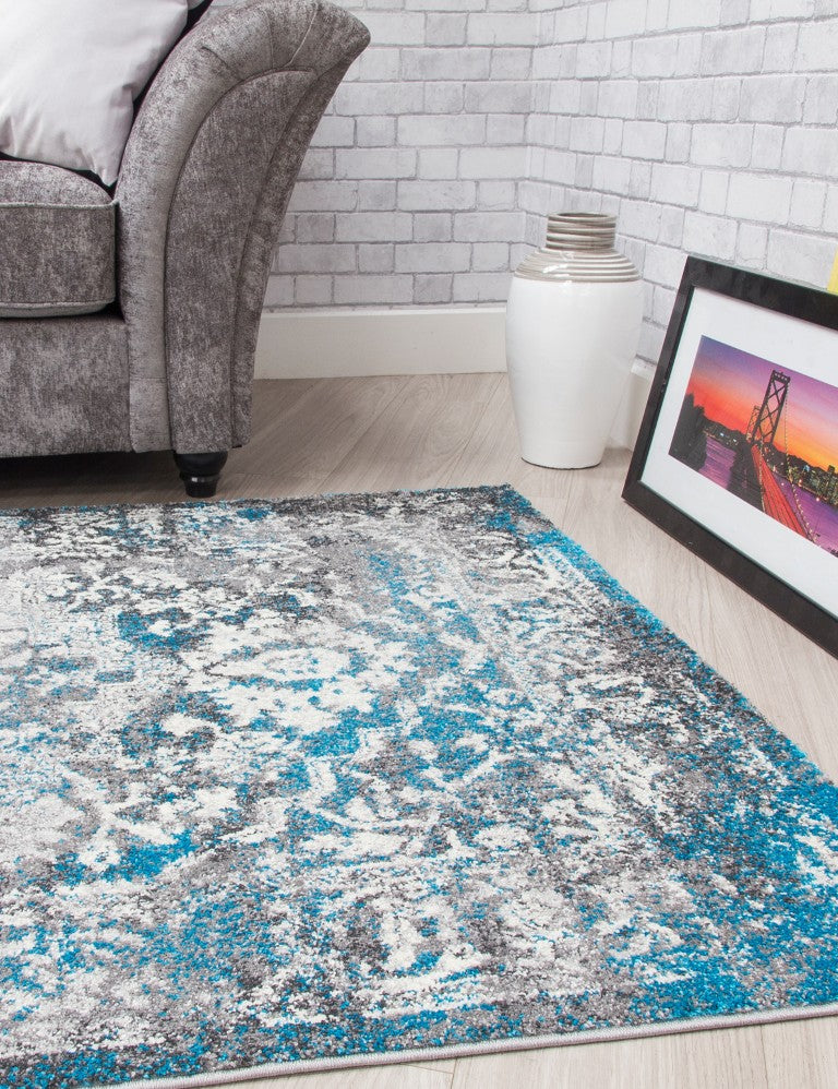 Antika Medallion - Teal rug, 160 x 220 cm size